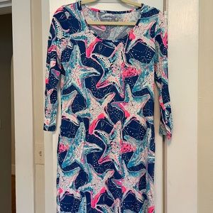 Lilly Pulitzer long sleeve dress, small